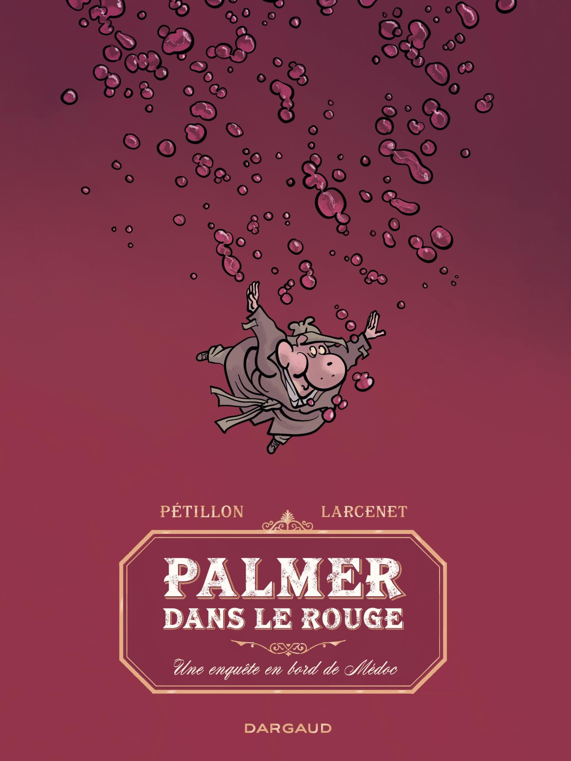 jaquette album Palmer dans le rouge - Une enquête en bord de Médoc