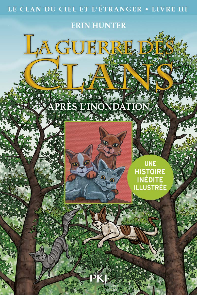 jaquette album La guerre des Clans illustrée, cycle IV - tome 03 : Après l'inondation
