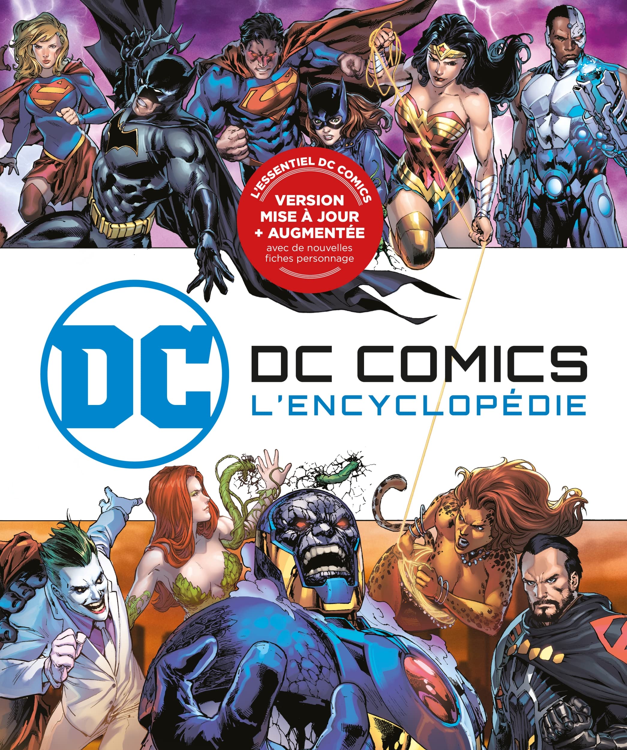 jaquette album DC Comics : L'Encyclopédie (mise à jour et augmentée)