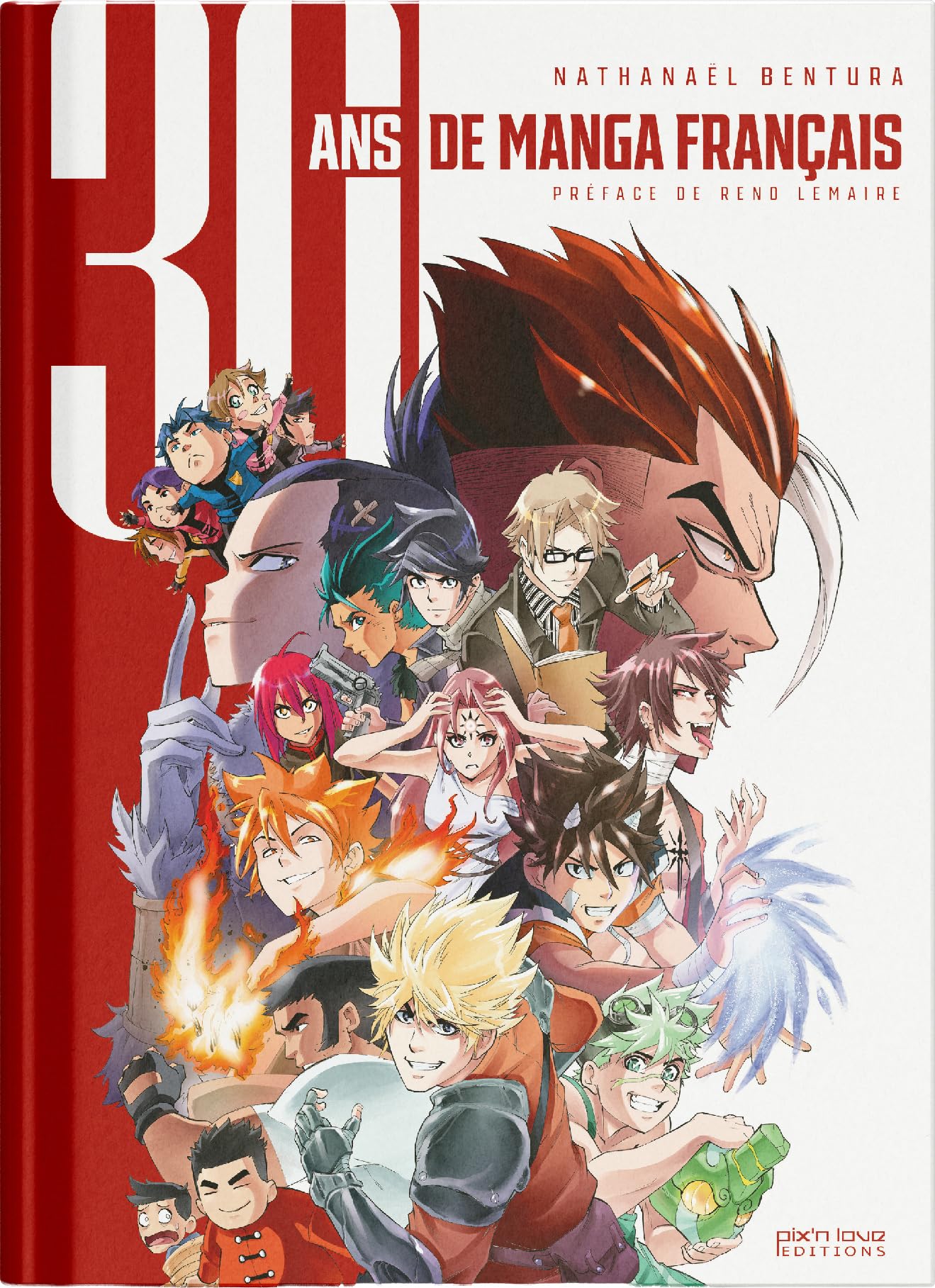 jaquette album 30 ans de manga français