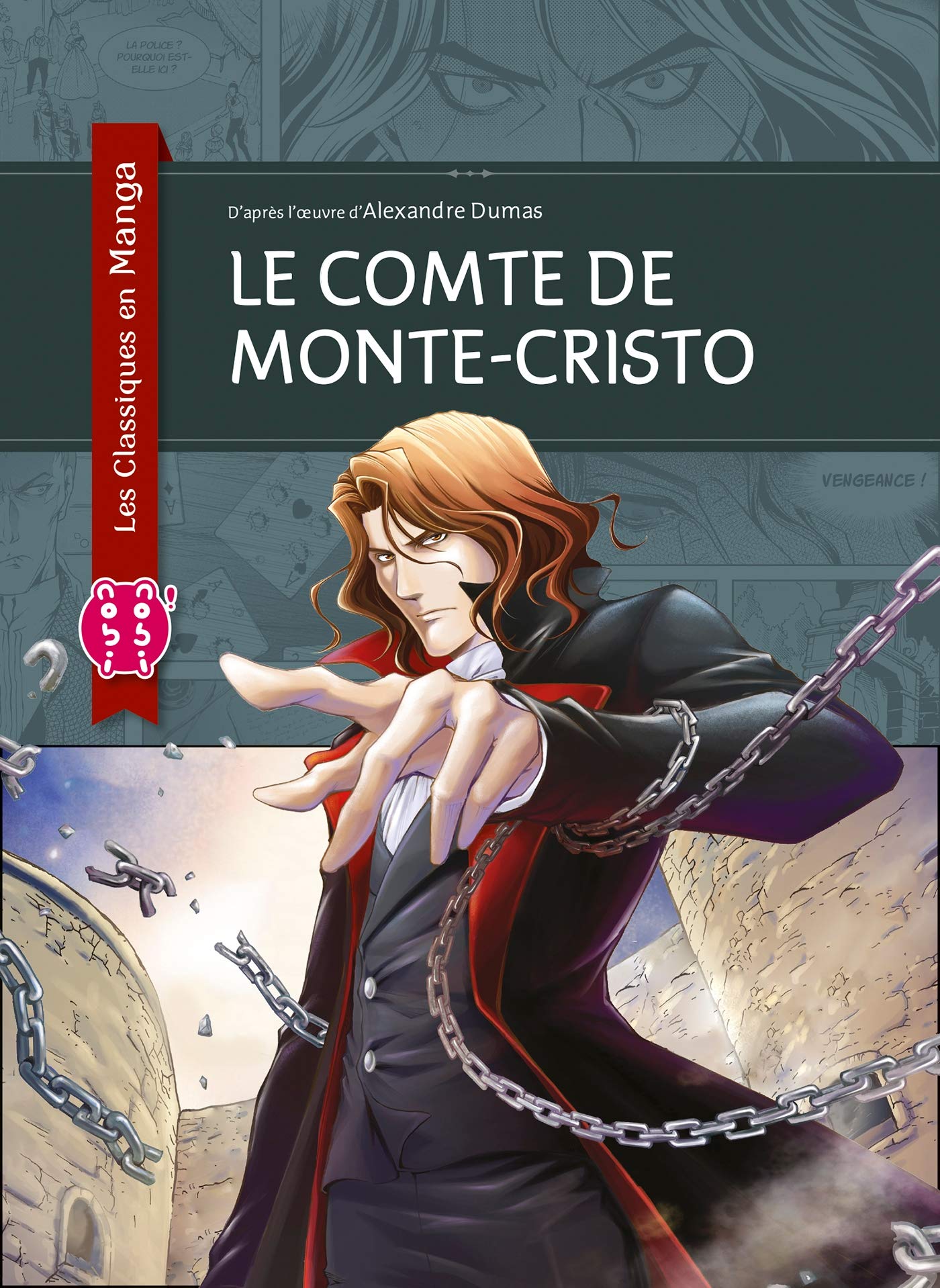 jaquette livre Le Comte de Monte-Cristo
