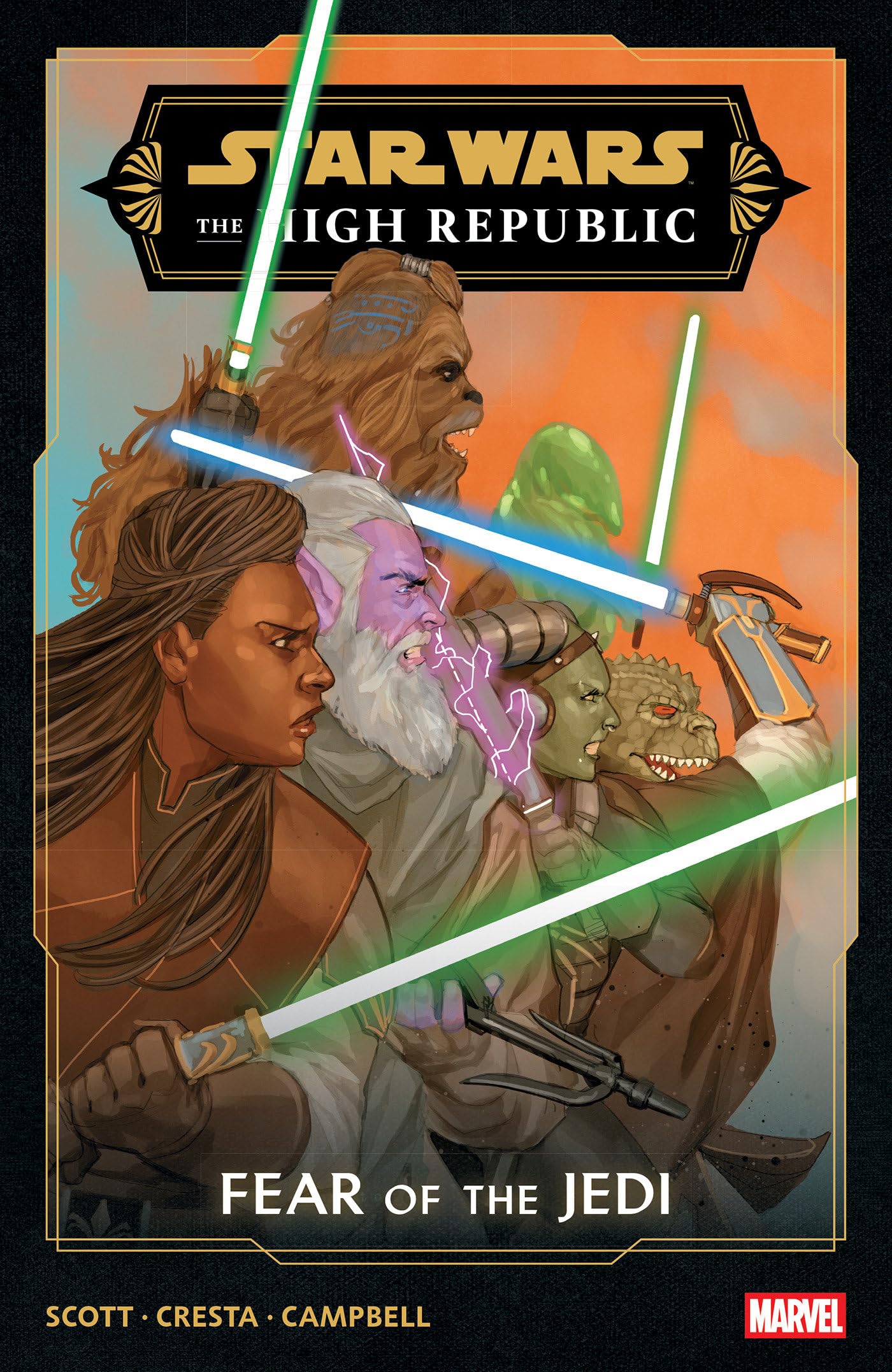 jaquette album Star Wars: The High Republic - Fear Of The Jedi