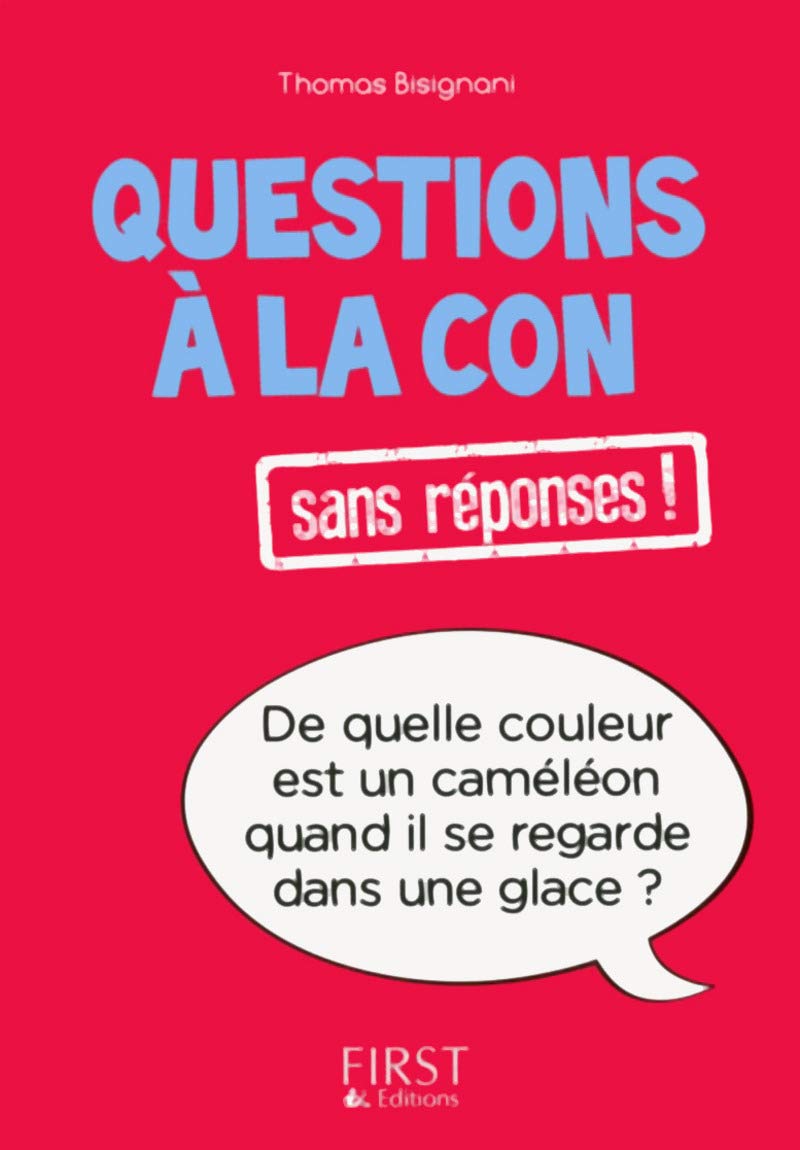 jaquette livre Petit livre de - Questions à la con