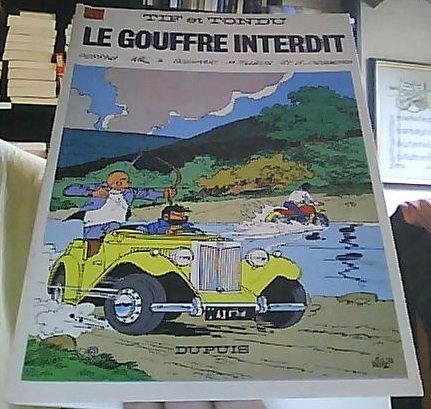 jaquette album Tif Et Tondu N°26, Le Gouffre Interdit