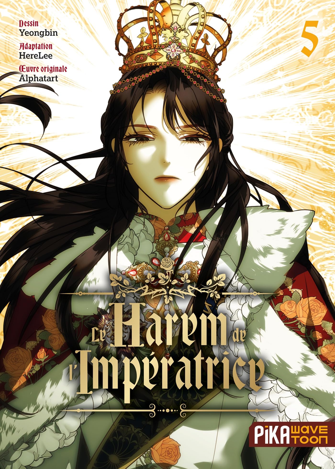jaquette album Le harem de l'impératrice T05