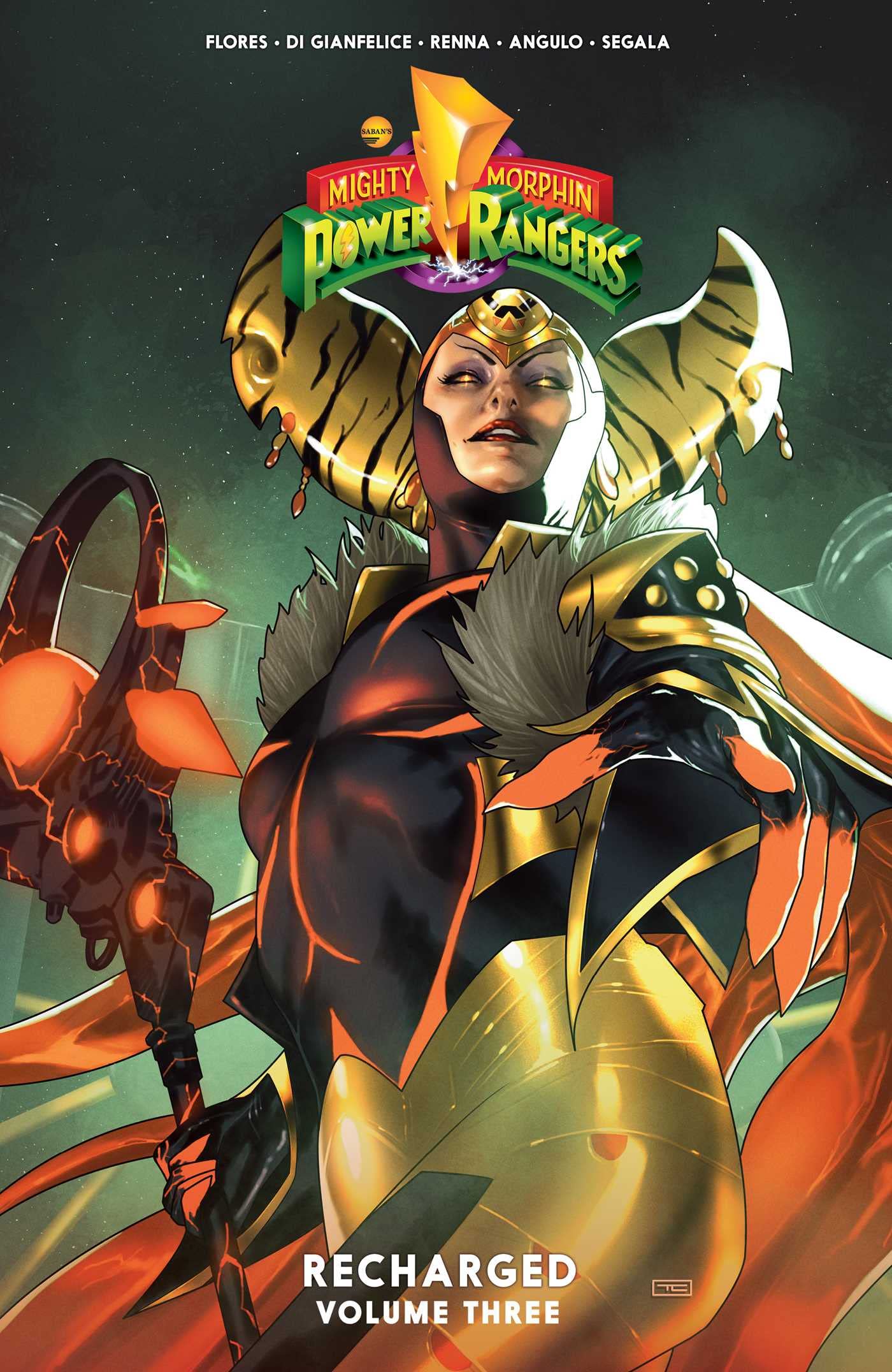 jaquette album Mighty Morphin Power Rangers: Recharged Vol. 3 SC (Book 17)