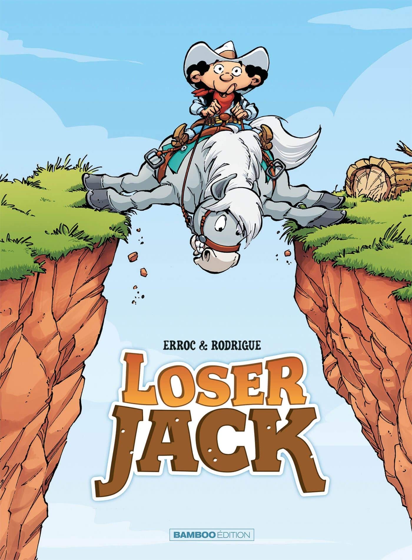 jaquette album Loser Jack - tome 01 - top humour