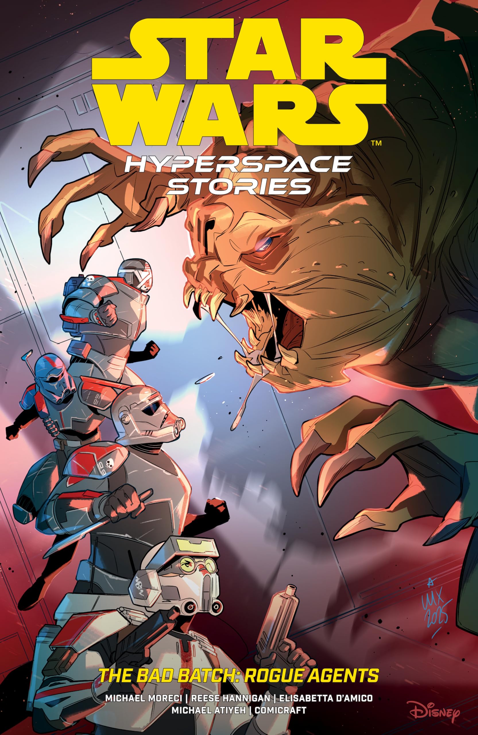 jaquette album Star Wars: Hyperspace Stories: the Bad Batch--rogue Agents