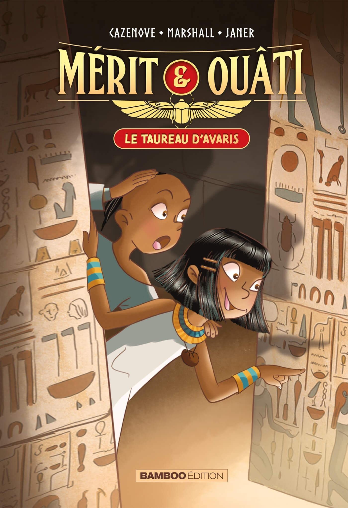 jaquette album Mérit et Ouâti - tome 01: Le Taureau d'Avaris