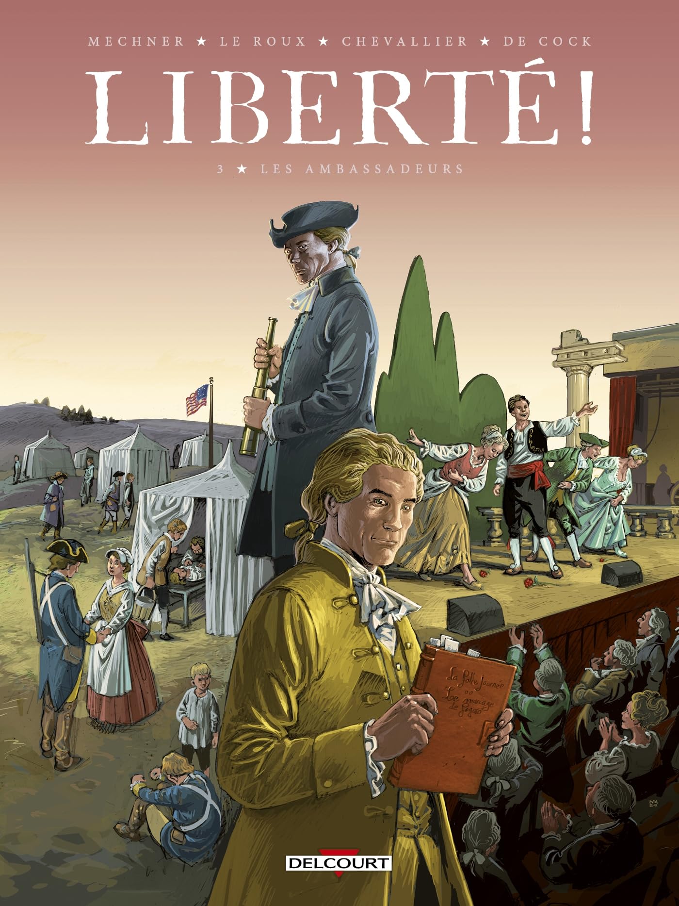 jaquette album Liberté ! T03: Les Ambassadeurs