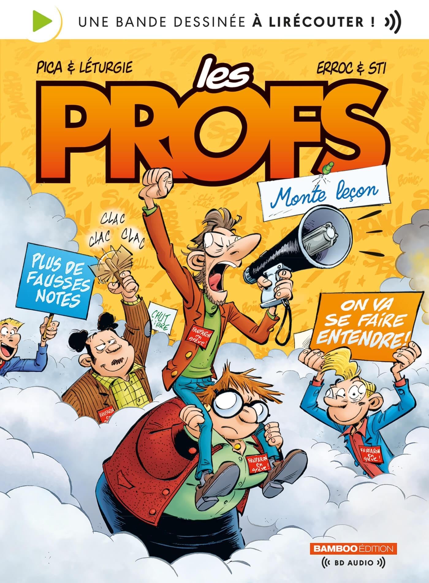 jaquette album Les Profs - tome 01 - bd audio