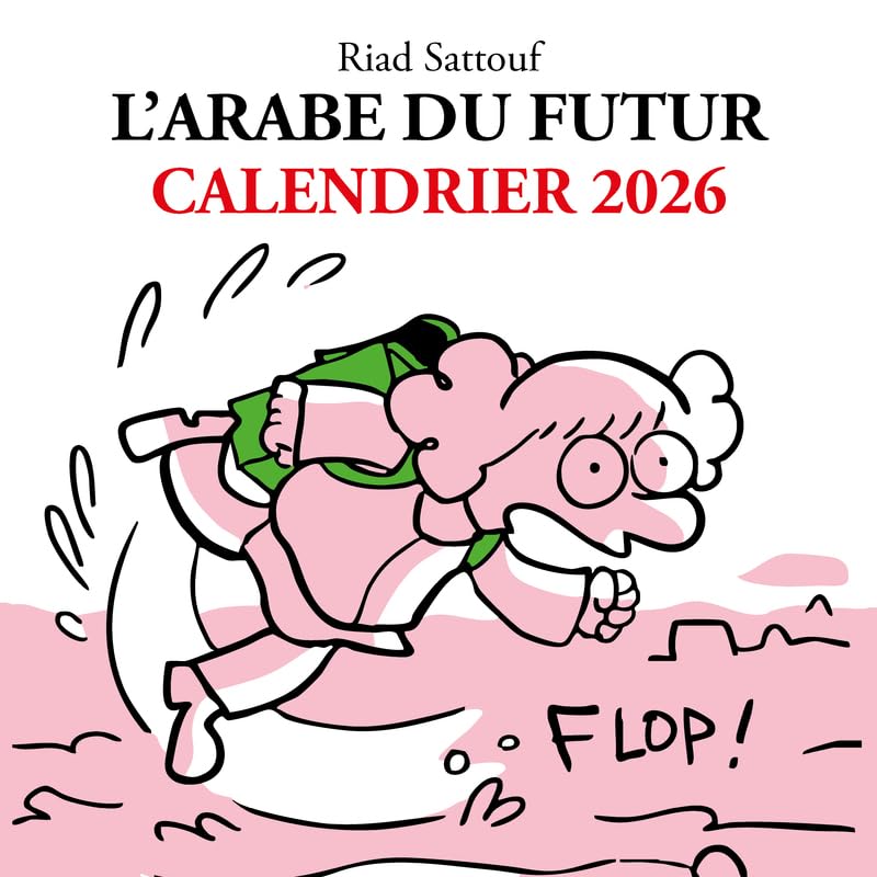 jaquette album Calendrier 2026 L'Arabe du futur