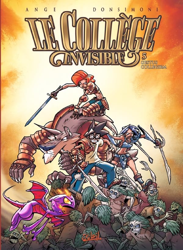jaquette album Le Collège Invisible Tome 5 - Gestus Collegiem
