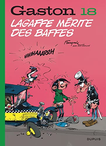 jaquette album Gaston Tome 18 - Lagaffe Mérite Des Baffes