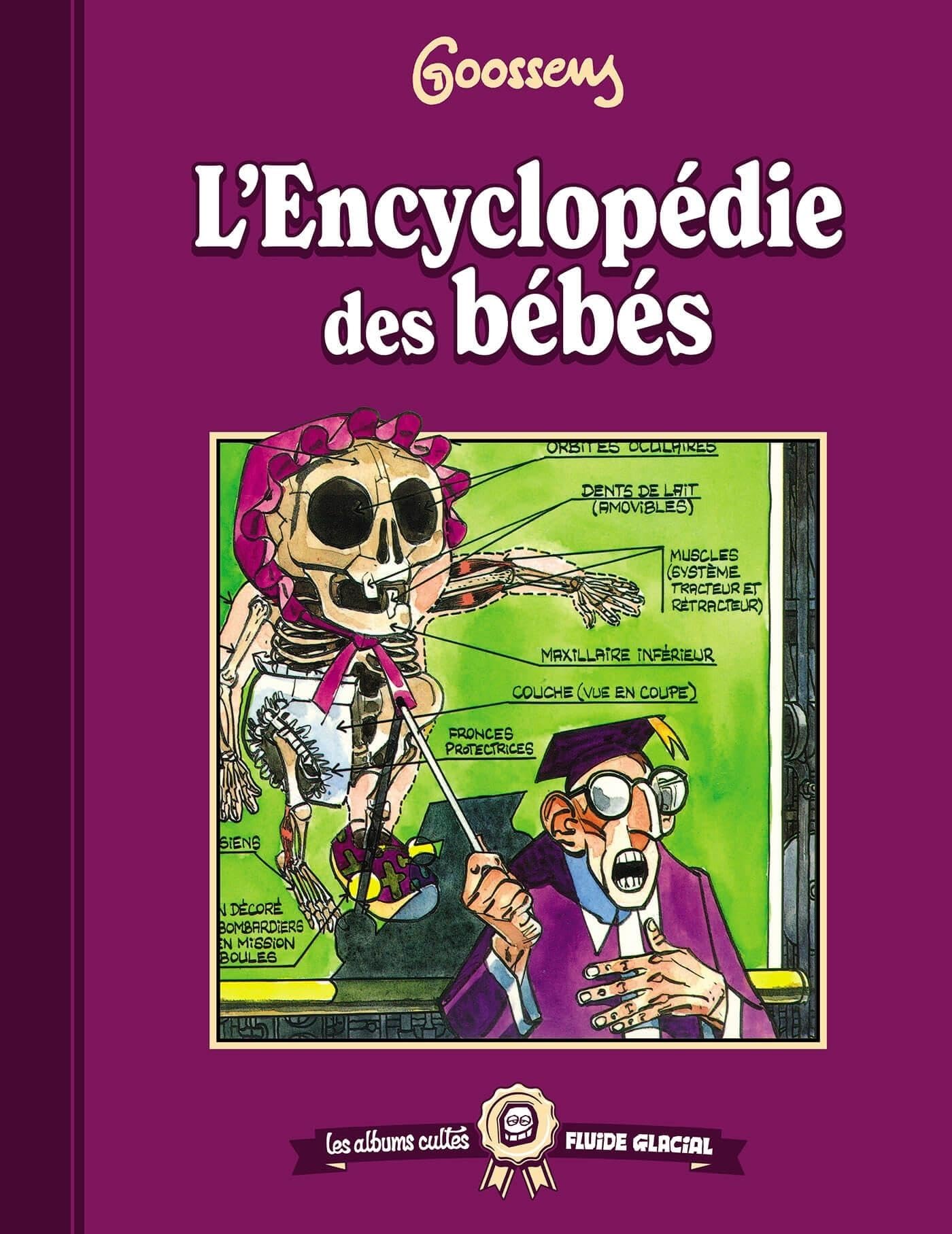 jaquette album Les albums cultes Fluide Glacial - tome 05 : L'Encyclopédie des bébés: L'Encyclopédie des bébés
