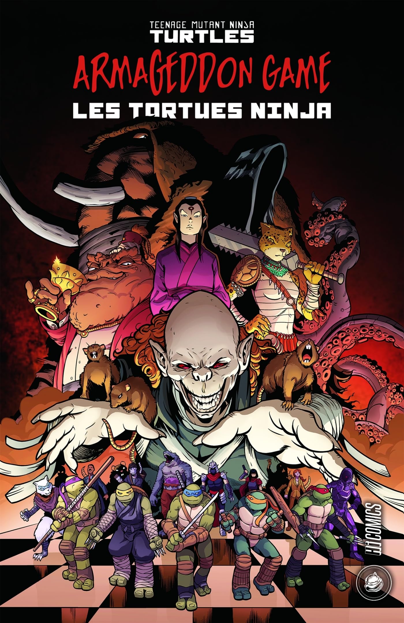 jaquette album Les Tortues Ninja - TMNT : Armageddon Game