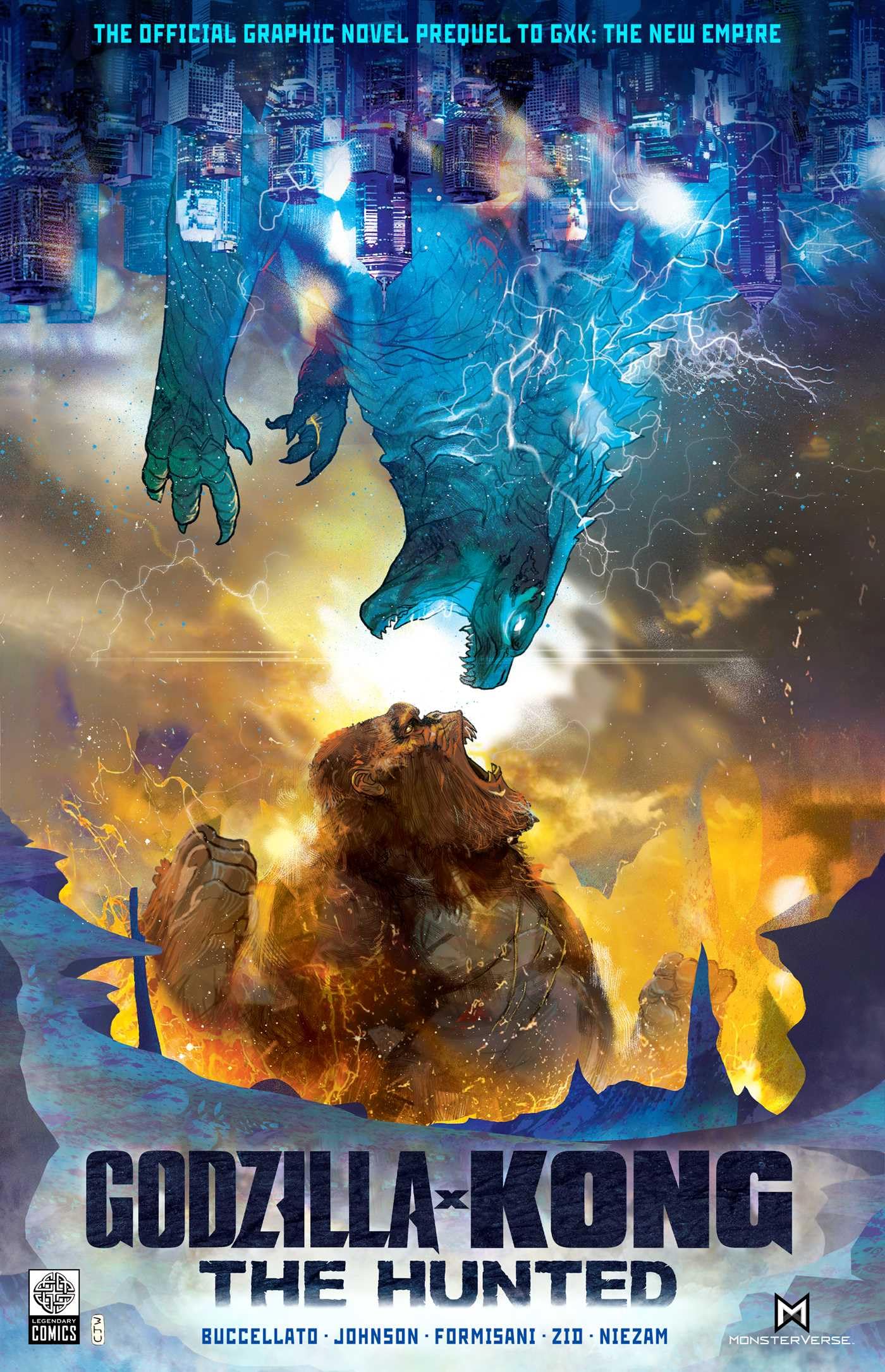 jaquette album Godzilla x Kong: The Hunted