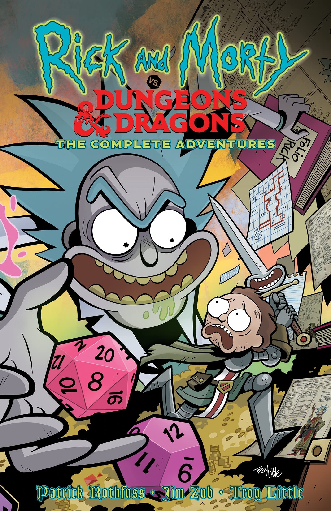 jaquette album Rick and Morty vs. Dungeons & Dragons: The Complete Adventures