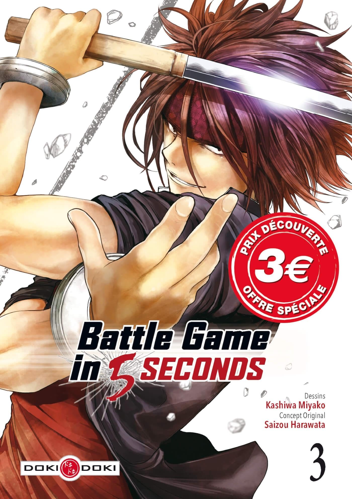 jaquette album Battle Game in 5 Seconds - vol. 03 - prix découverte - édition limitée