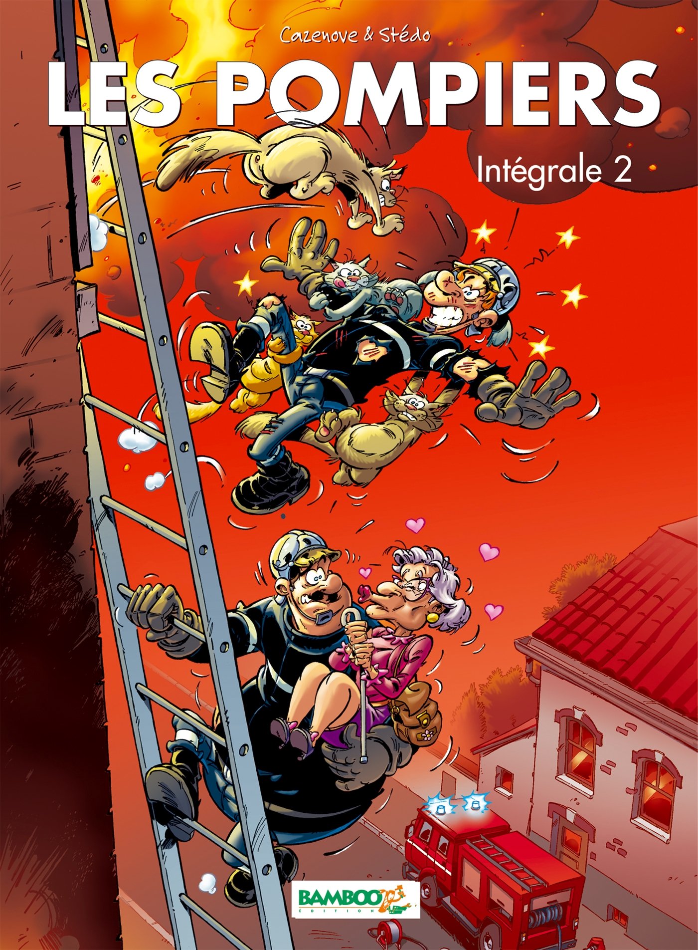 jaquette album Les Pompiers - intégrale tomes 3 et 4