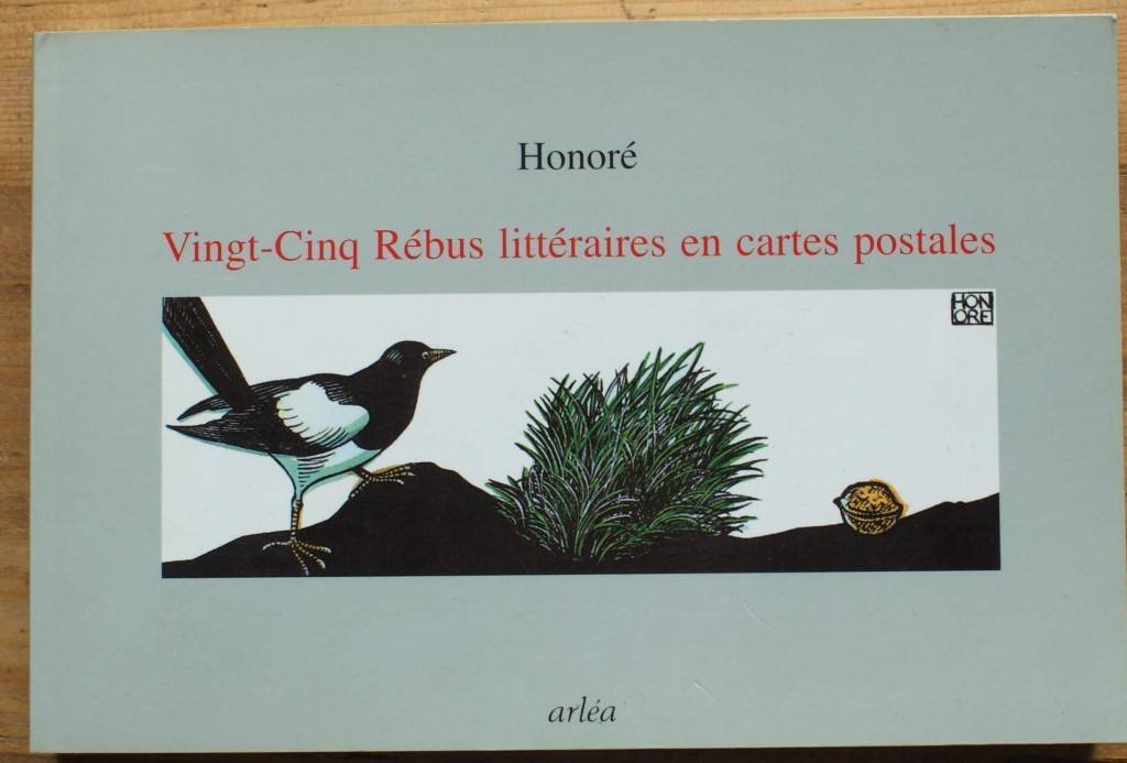 jaquette album Livret de vingt-cinq rébus littéraire, numéro 3