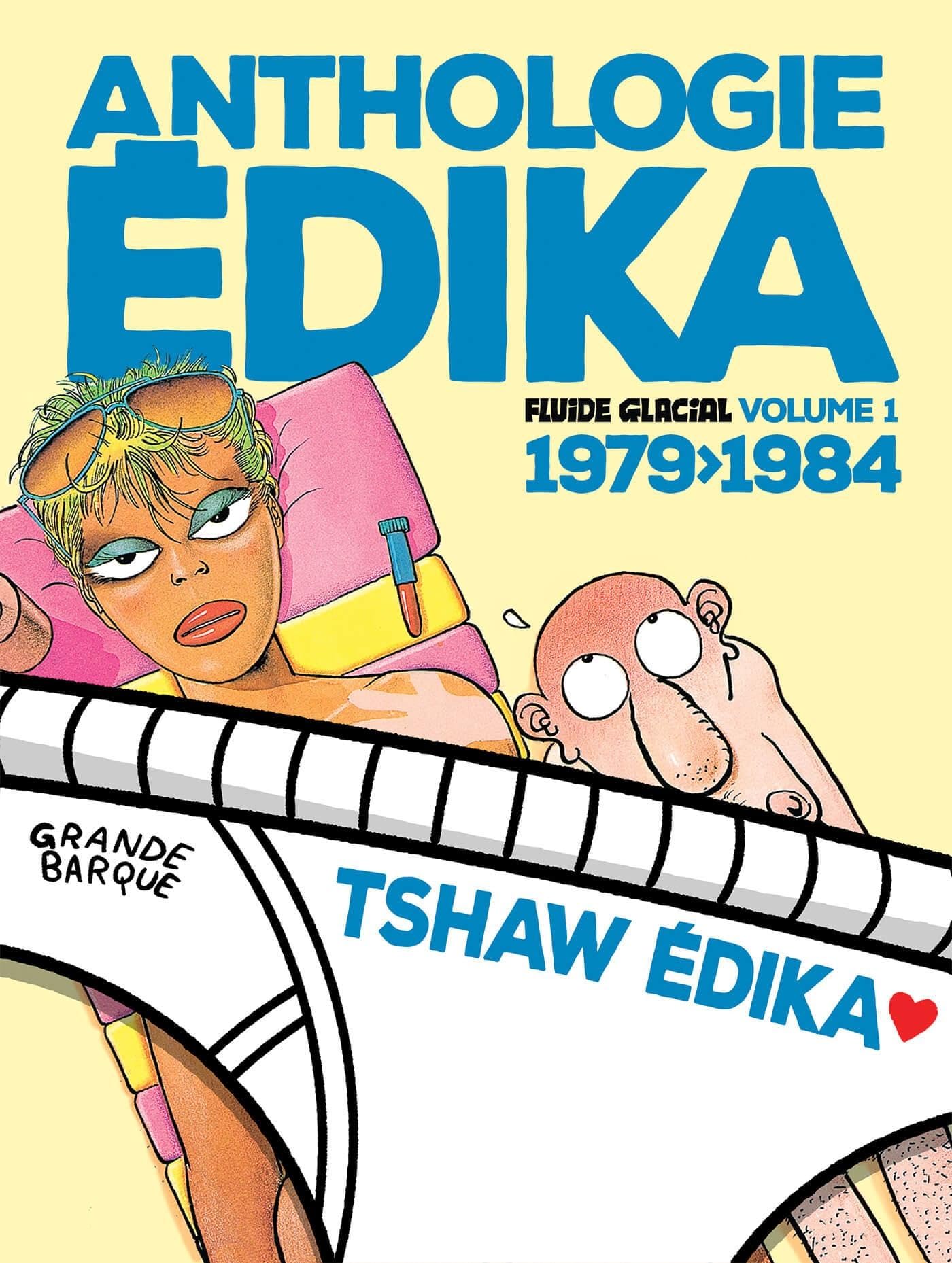 jaquette album Édika - Anthologie volume 1 - Jaquette Tshaw Édika