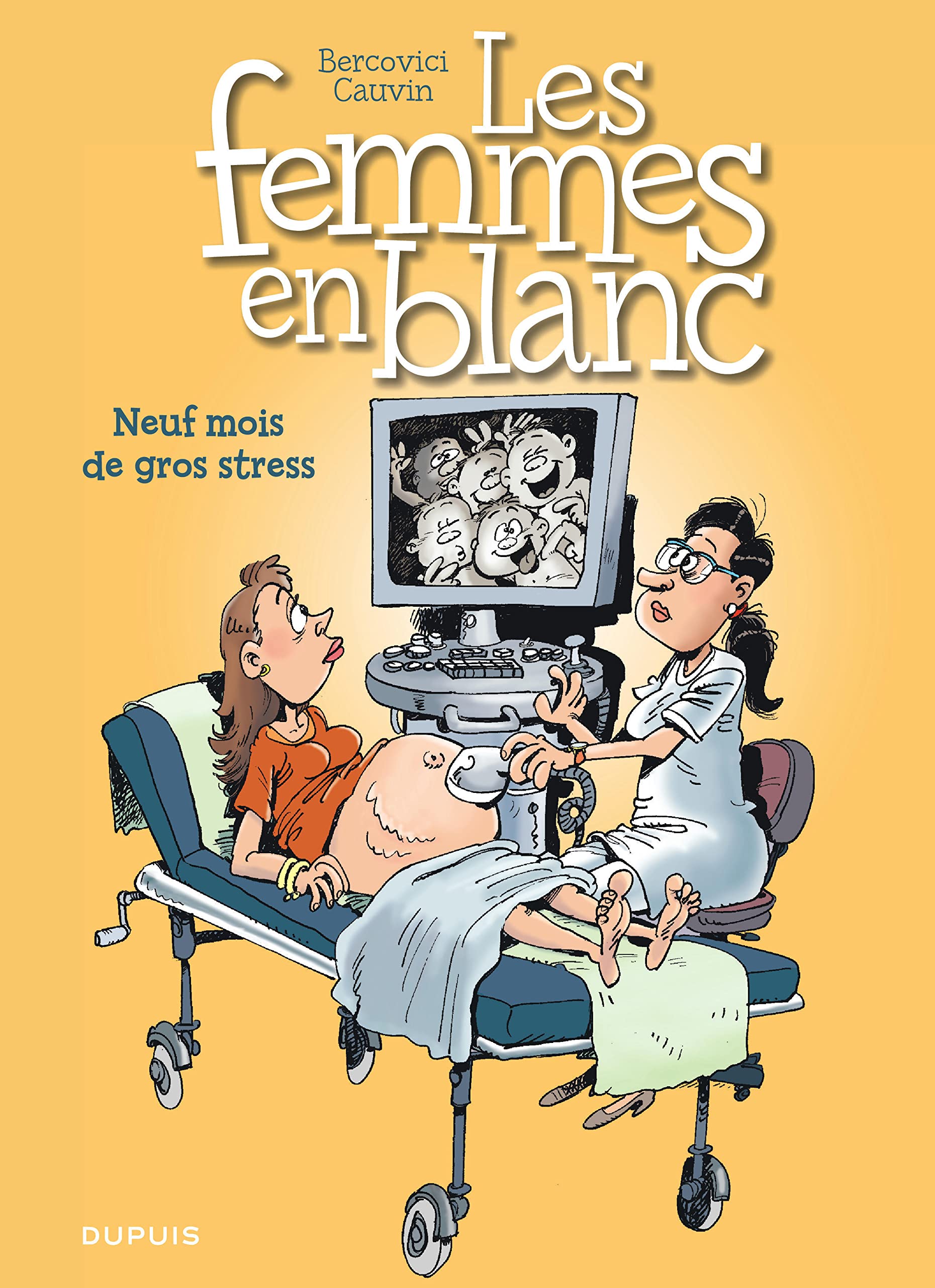 jaquette album Les femmes en blanc - Tome 36 - Neuf mois de gros stress (Opé été 2020)