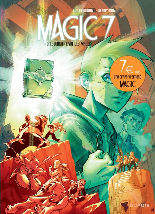 jaquette album Magic 7 Tome 9 - Le Dernier Livre Des Mages