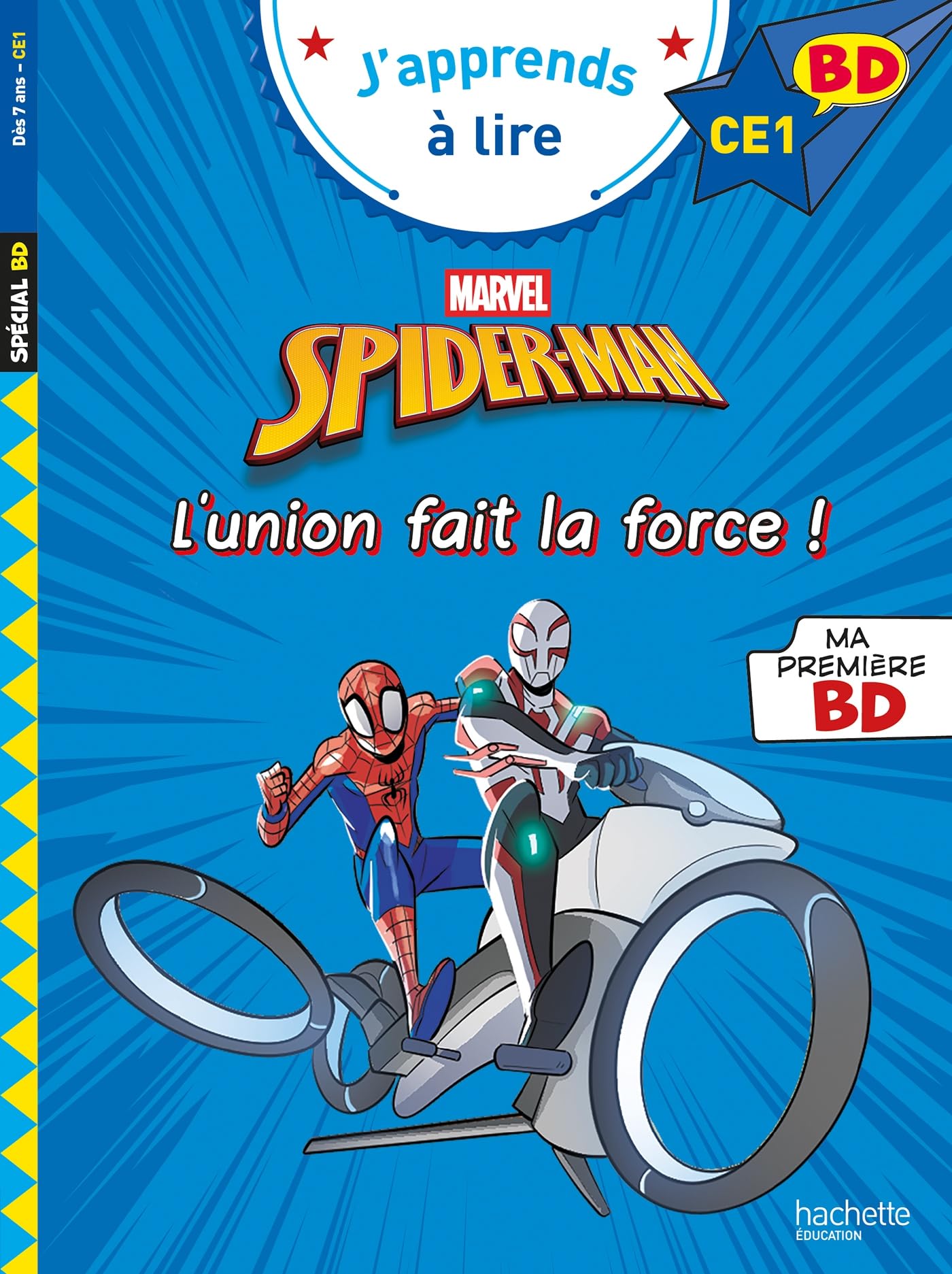 jaquette album Disney BD CE1 - Spider-Man - L'union fait la force