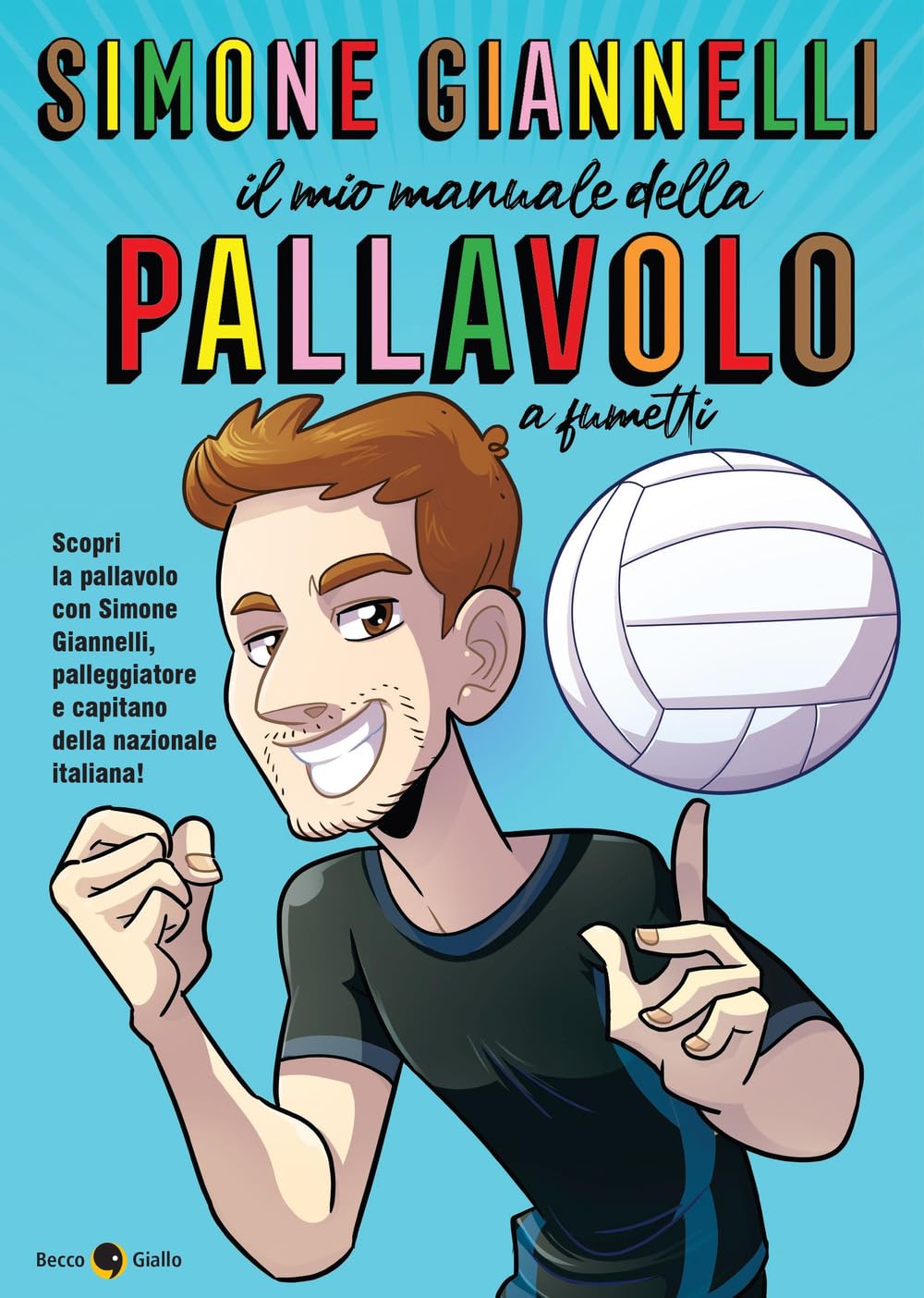 jaquette album Simone Giannelli. Il mio manuale della pallavolo