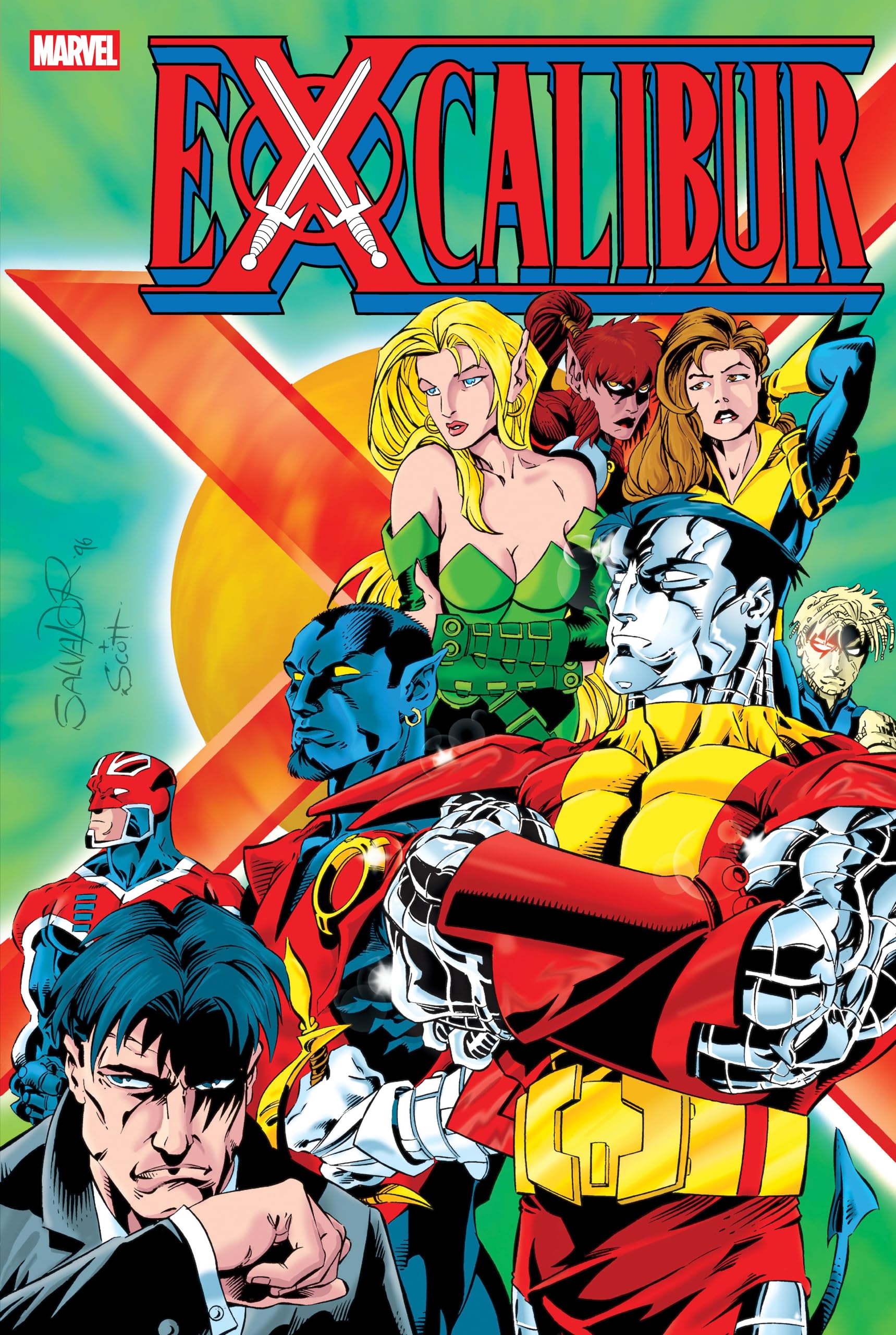 jaquette album Excalibur Omnibus Vol. 4