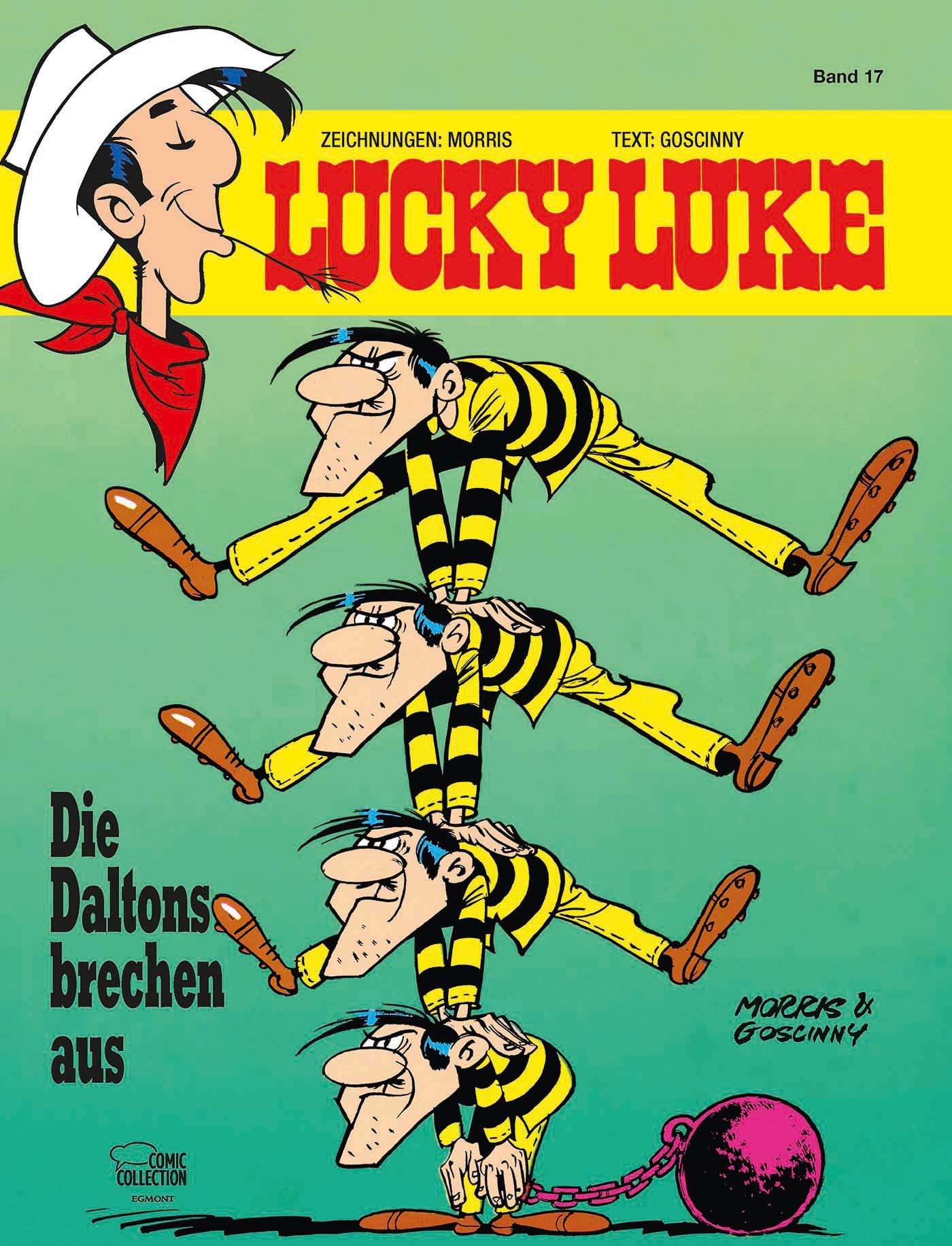 jaquette album Lucky Luke 17 - Die Daltons brechen aus: Westernspaß für Anspruchsvolle