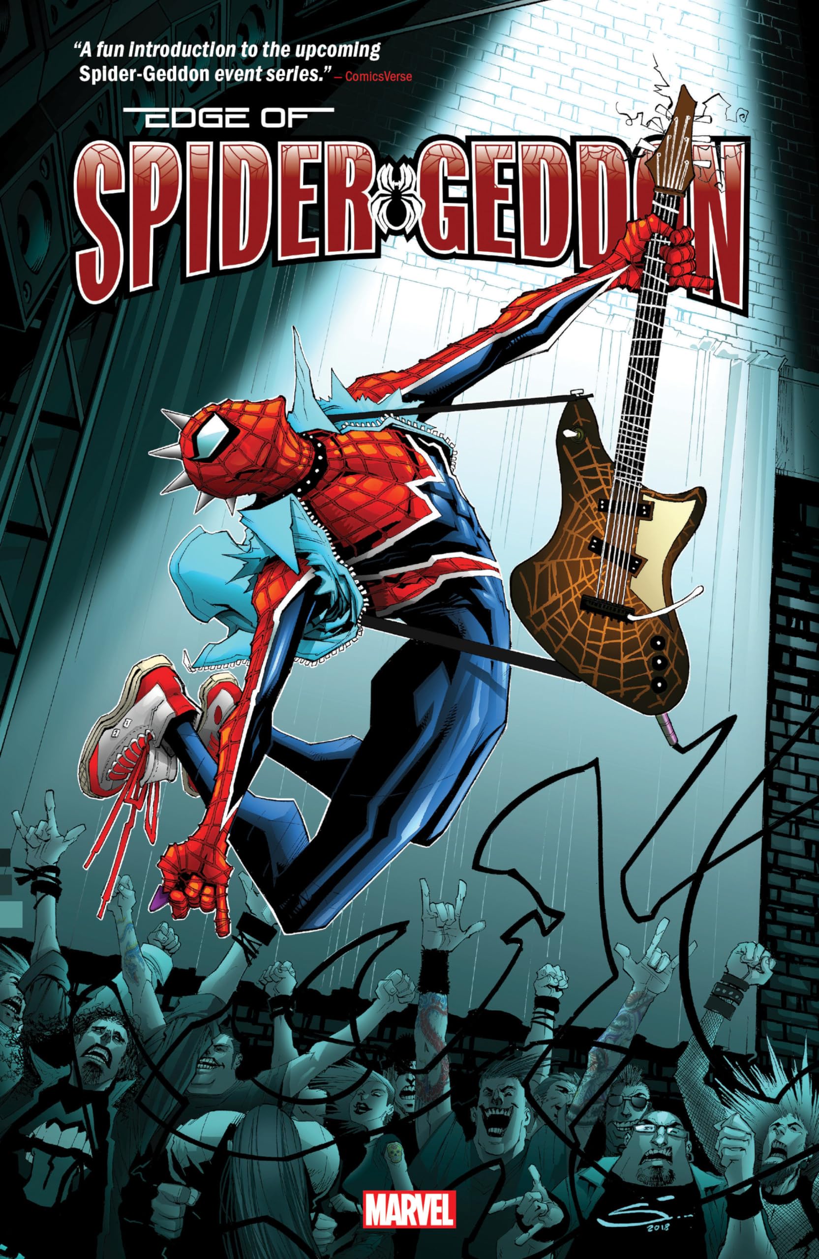 jaquette album Spider-Geddon: Edge of Spider-Geddon