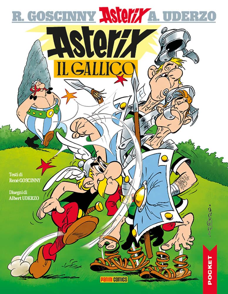 jaquette album Asterix il gallico-Asterix e il giro di Gallia
