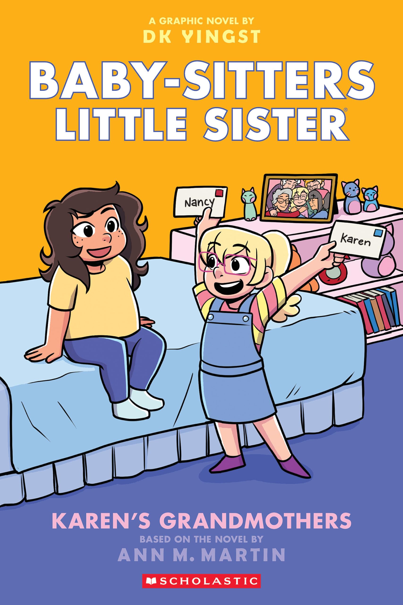 jaquette album Karen's Grandmothers: A Graphic Novel (Baby-sitters Little Sister #9)