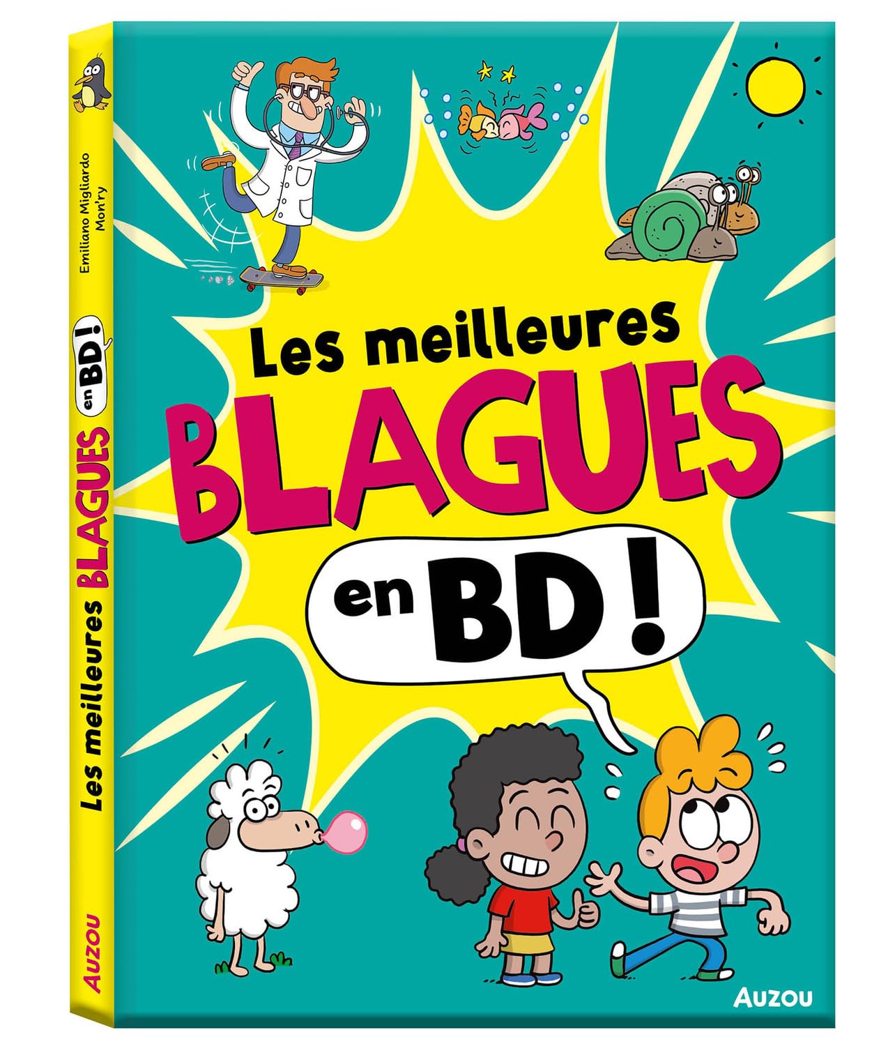 jaquette album Les meilleures blagues en bd !