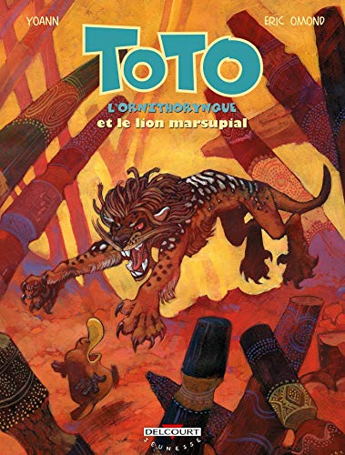 jaquette album Toto L'ornithorynque Tome 7 - Le Lion Marsupial
