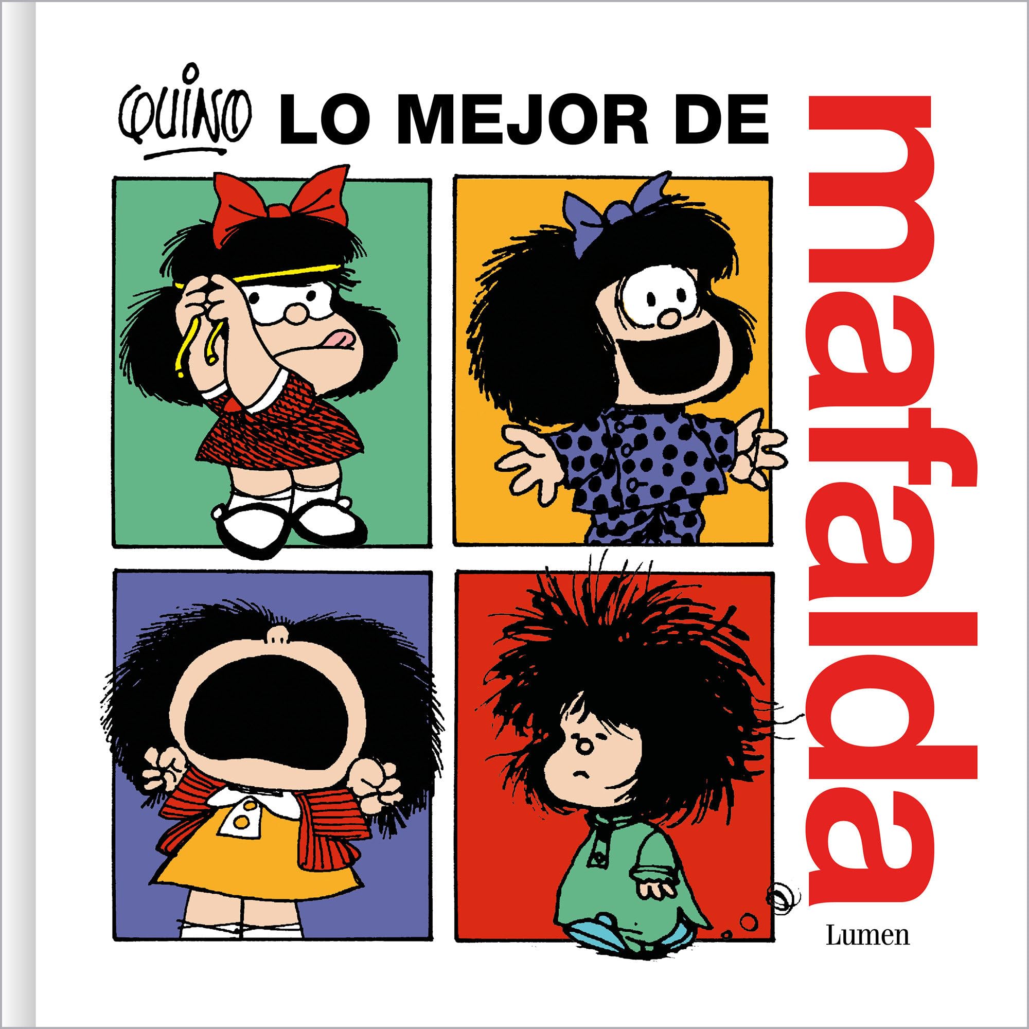 jaquette livre Lo mejor de Mafalda / The Best of Mafalda