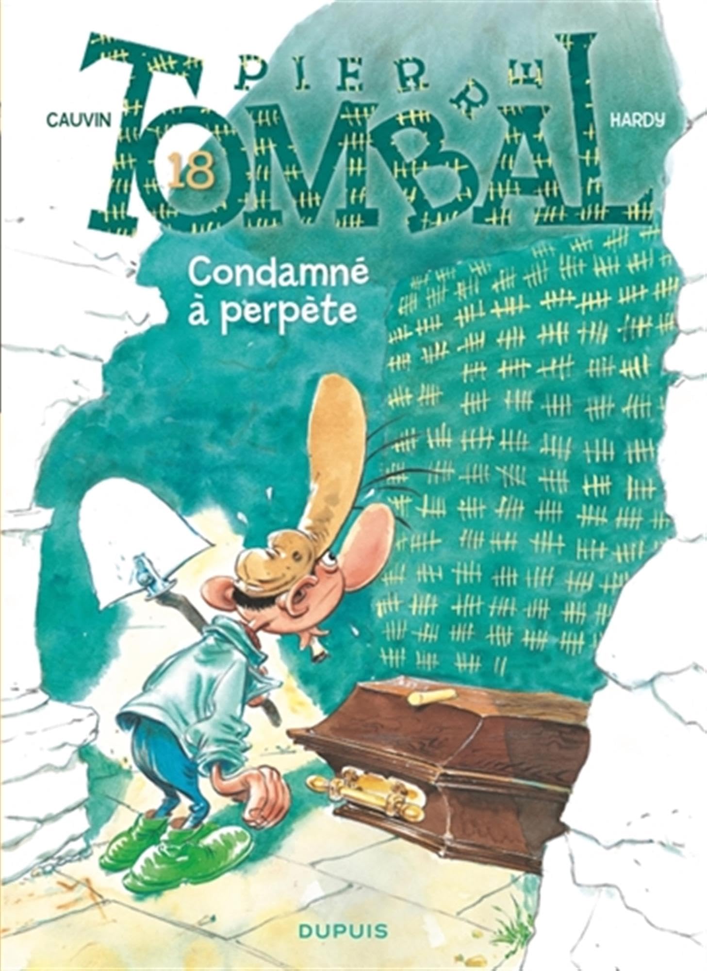 jaquette album Pierre Tombal - Tome 18 - Condamné à perpète