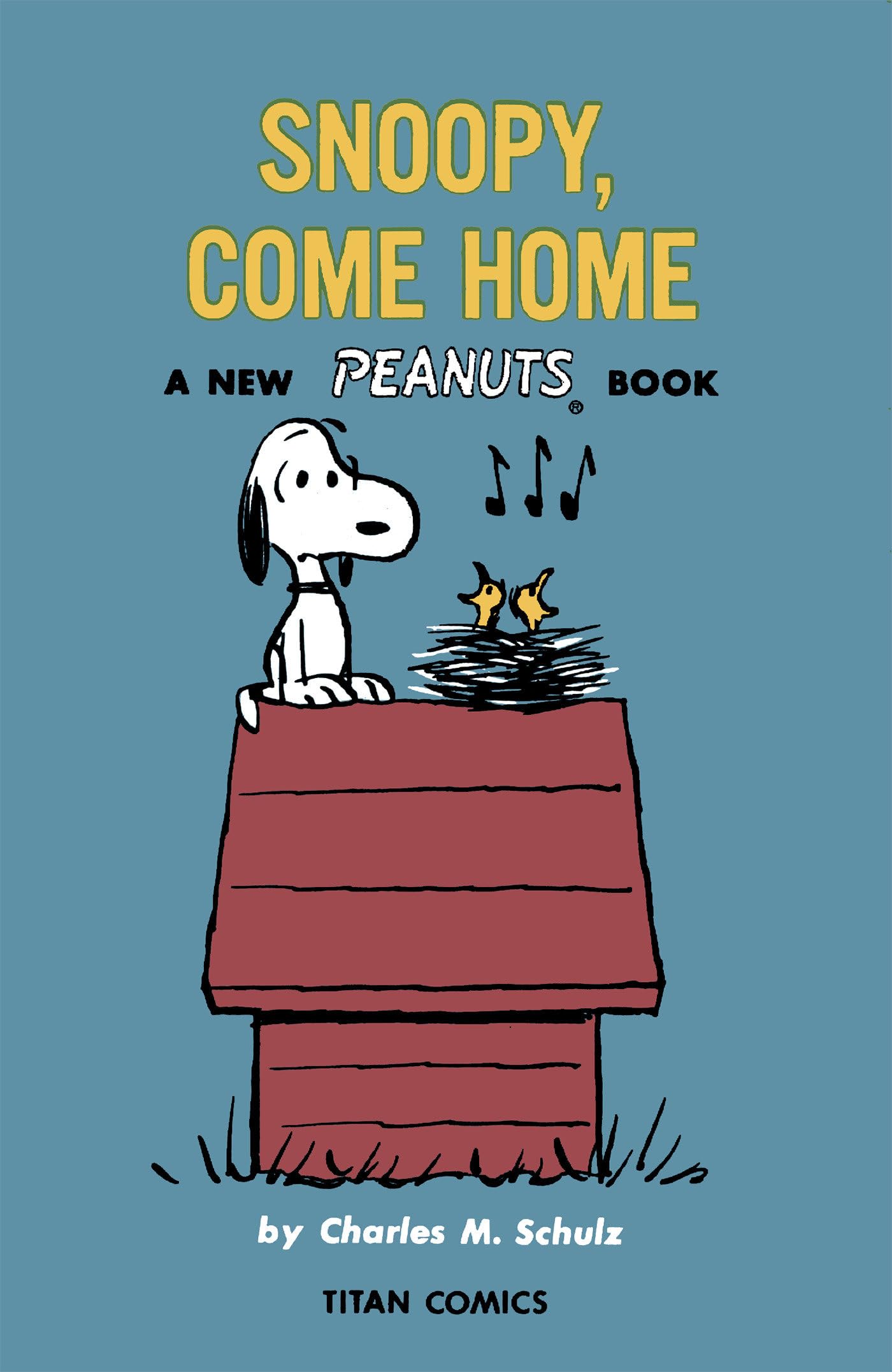 jaquette livre Snoopy, Come Home