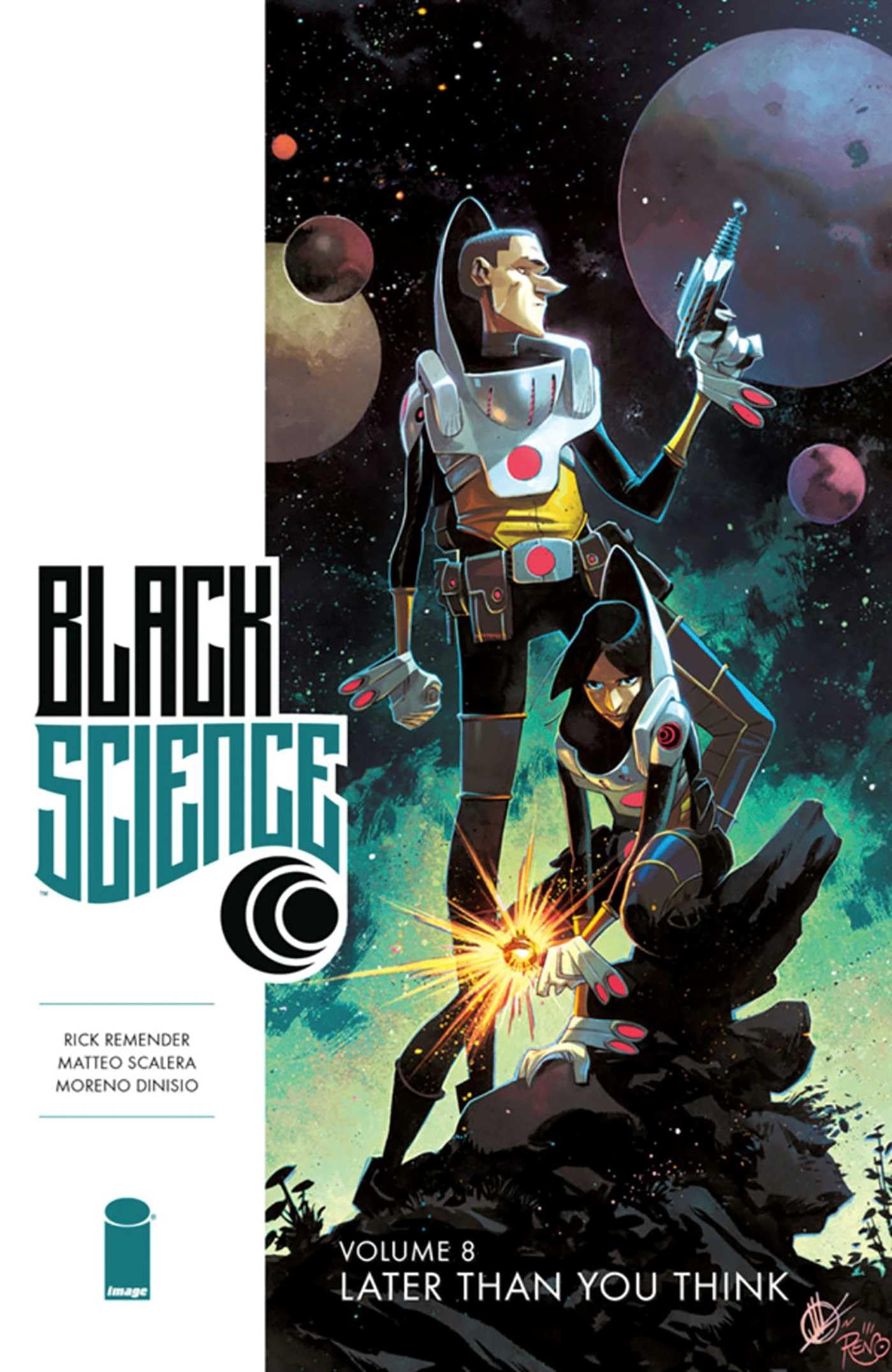jaquette album Black Science Volume 8: Later Than You Think