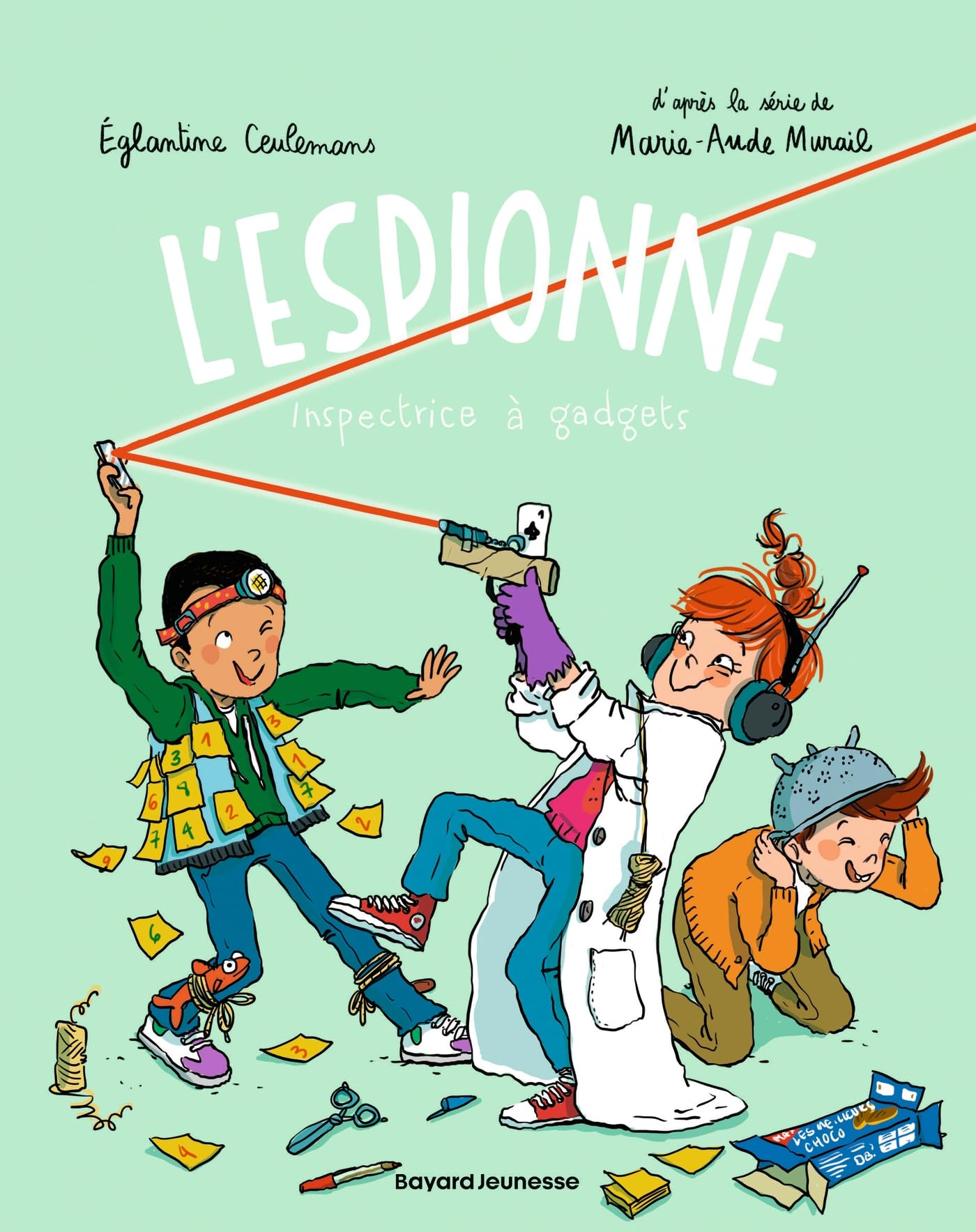 jaquette album L'espionne, Tome 04: Inspectrice à gadget