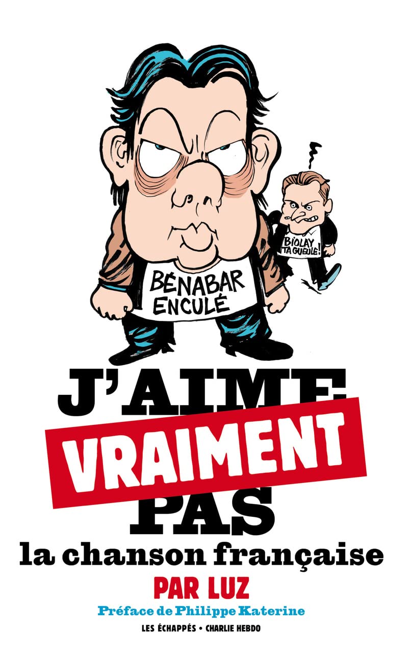jaquette album J'aime vraiment pas la chanson française