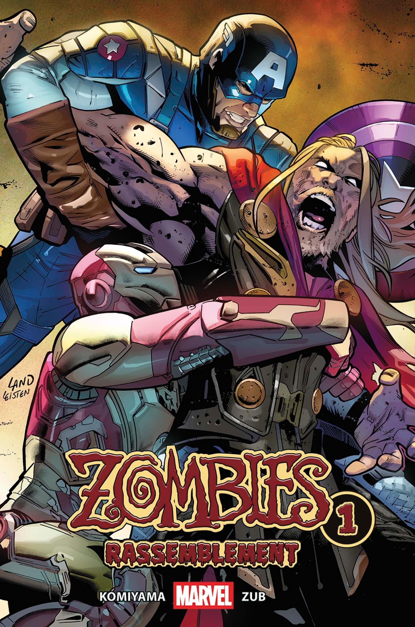 jaquette album Marvel Zombies Rassemblement T01 (Nouvelle édition)