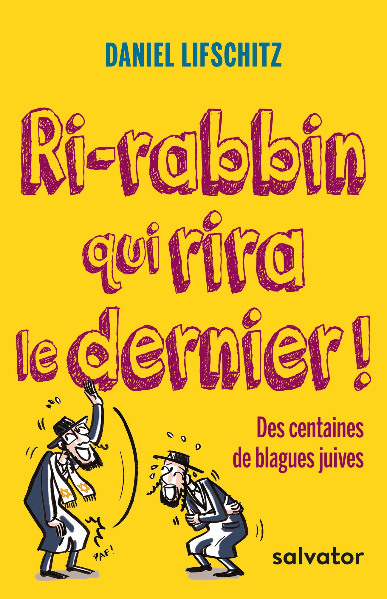 jaquette album Ri-rabbin qui rira le dernier! Des centaines de blagues juives