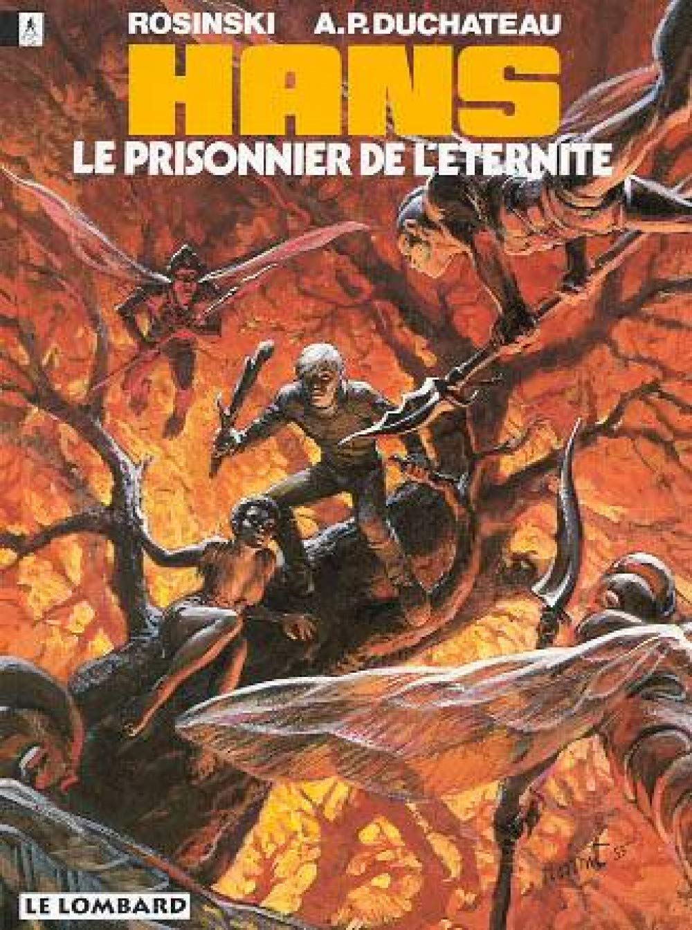 jaquette album LE PRISONNIER DE L'ETERNITE