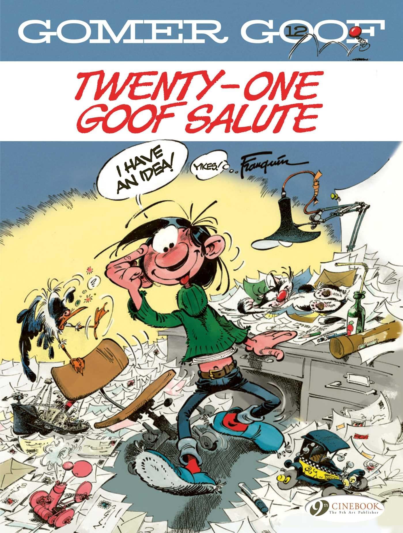 jaquette album Gomer Goof Vol. 12 - Twenty-one Goof Salute