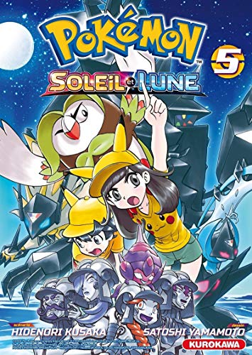 jaquette album Pokémon - La Grande Aventure - Soleil et Lune - Tome 5