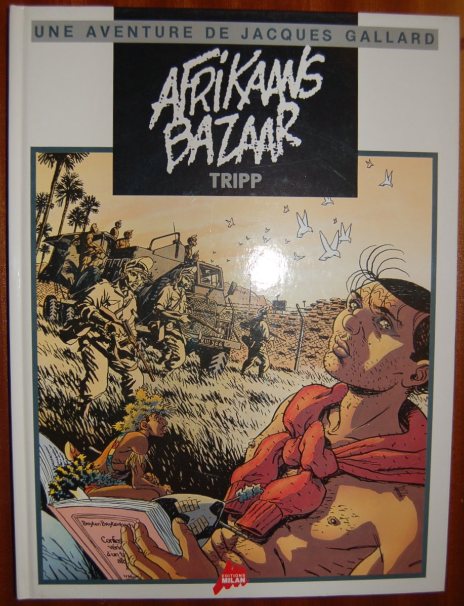 jaquette album Afrikaans bazaar