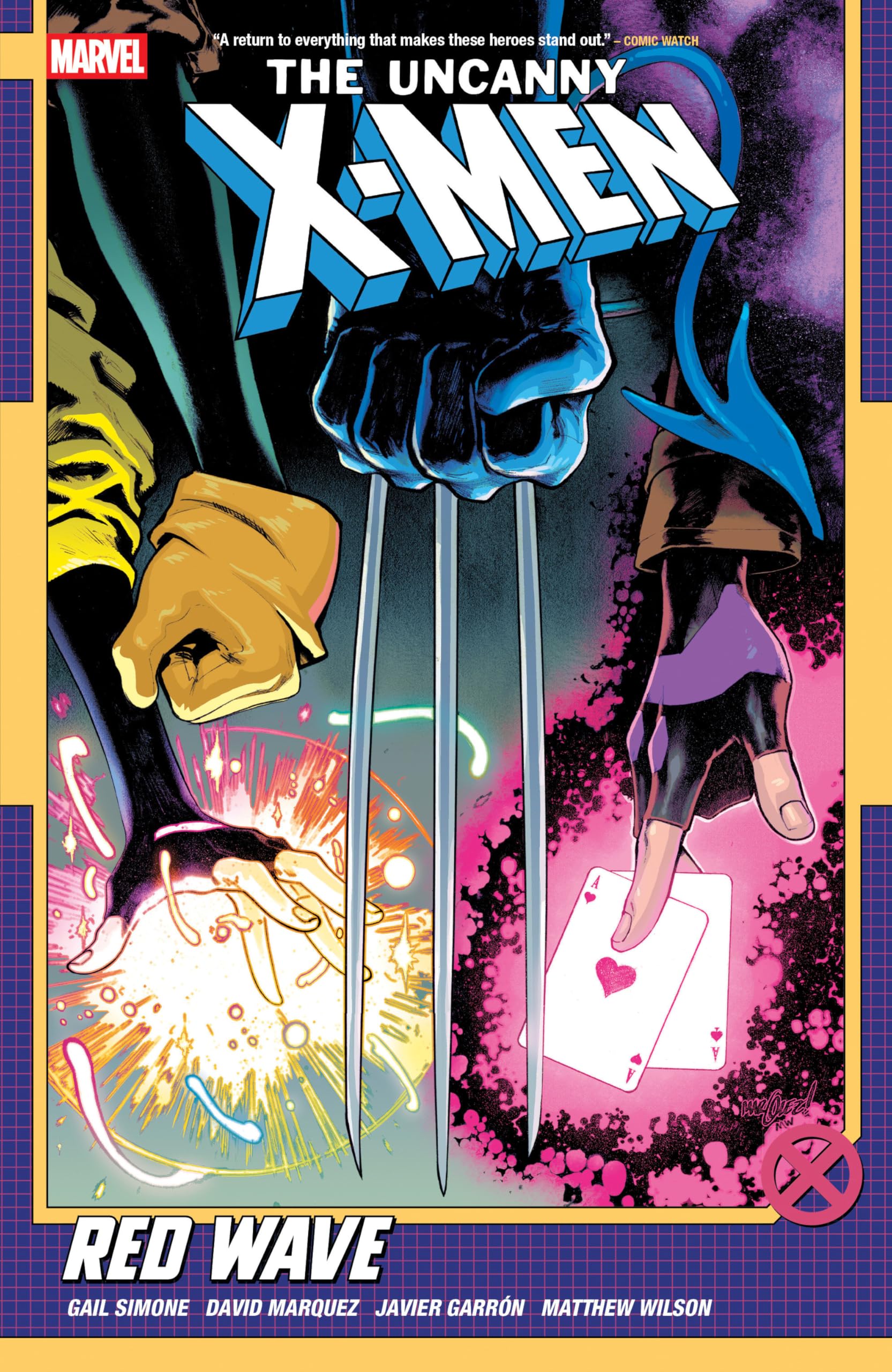 jaquette album UNCANNY X-MEN BY GAIL SIMONE VOL. 1: RED WAVE